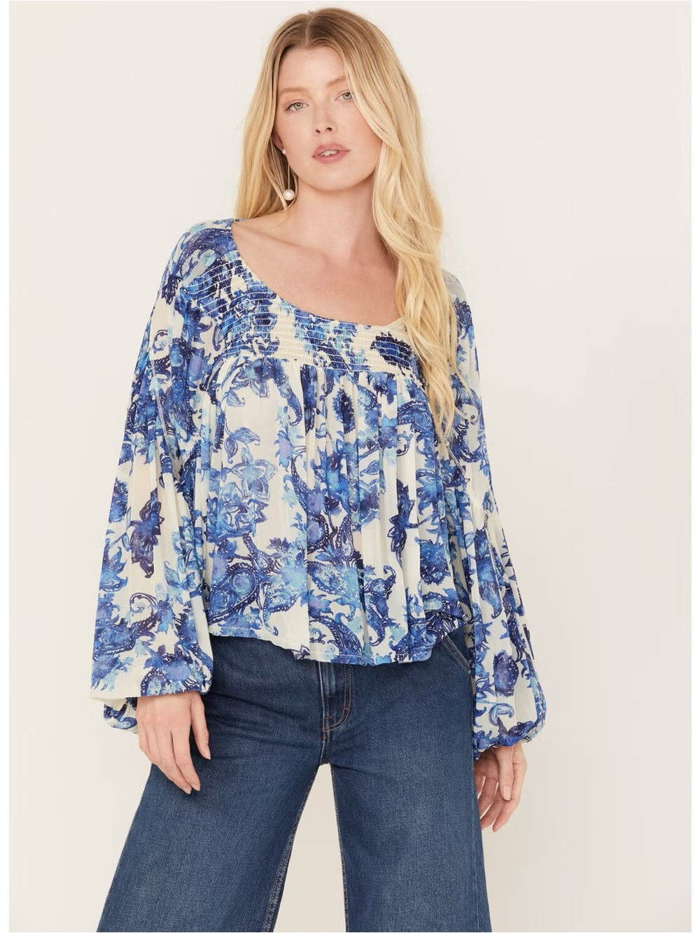 Free People Up For Anything Western Shirt Women’s XS 339
